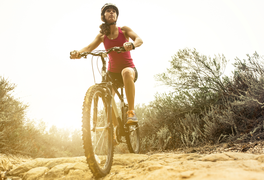 dağ bisikleti, ekstrem, spor, bisiklet, kadın